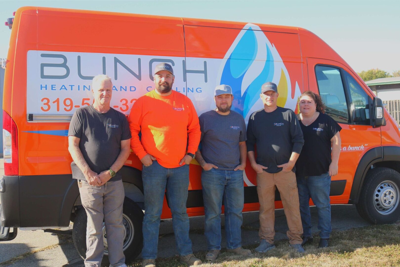 Bunch Heating And Cooling Team In Iowa