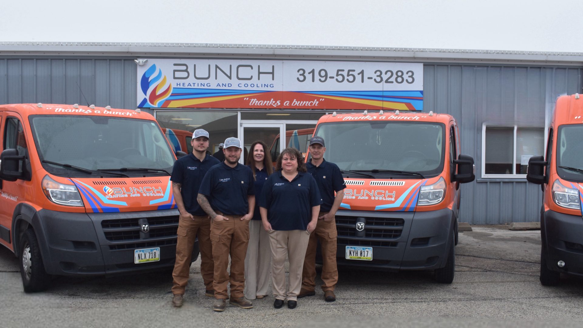 Bunch Heating And Cooling Team